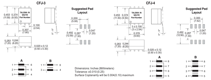 Dimensions & Schematics