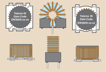 SW - Inductor for 260KHz Simple Switcher